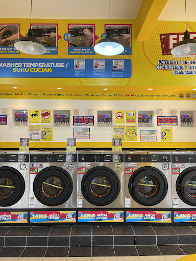 LaundryBar Self Service Laundry Mega Store Pandan Utama, Ampang LaundryBar Self Service Laundry Mega Store Pandan Utama, Ampang