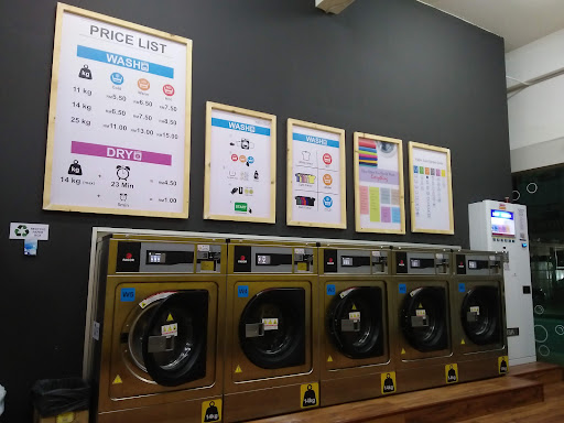 White Bubbles 24hours Coin Laundry White Bubbles 24hours Coin Laundry