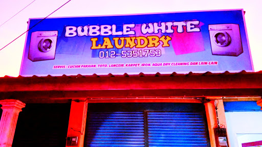 Bubble White Laundry