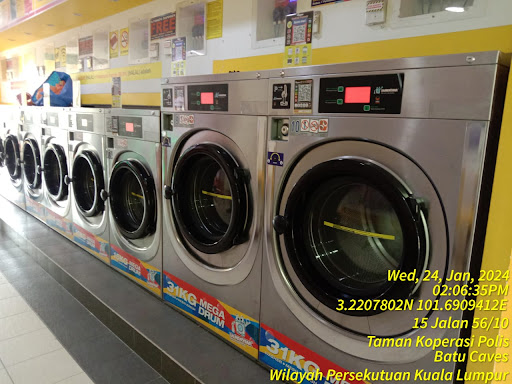 LaundryBar Self Service Laundry S-Mega Store Taman Koperasi Polis 2 LaundryBar Self Service Laundry S-Mega Store Taman Koperasi Polis 2