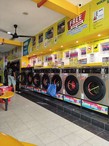 LaundryBar Self Service Laundry Mega Store Kok Doh, Segambut