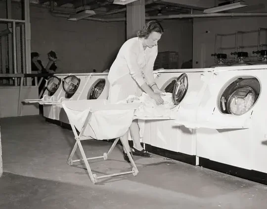 first laundry centre