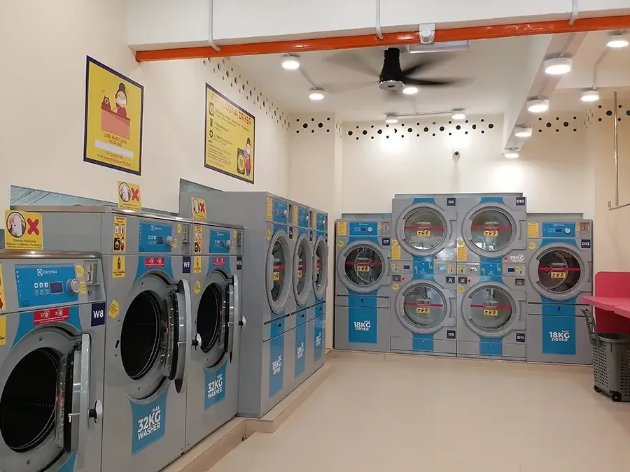ipso inside self service laundry seksyen 7 shah alam