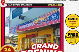 Kedai Dobi Layan Diri LaundryBar Batas Baru, Kuala Terengganu
