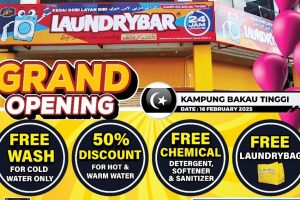 Laundry Bar di Kemaman, Malaysia: Destinasi Santai yang Unik dan Menarik
