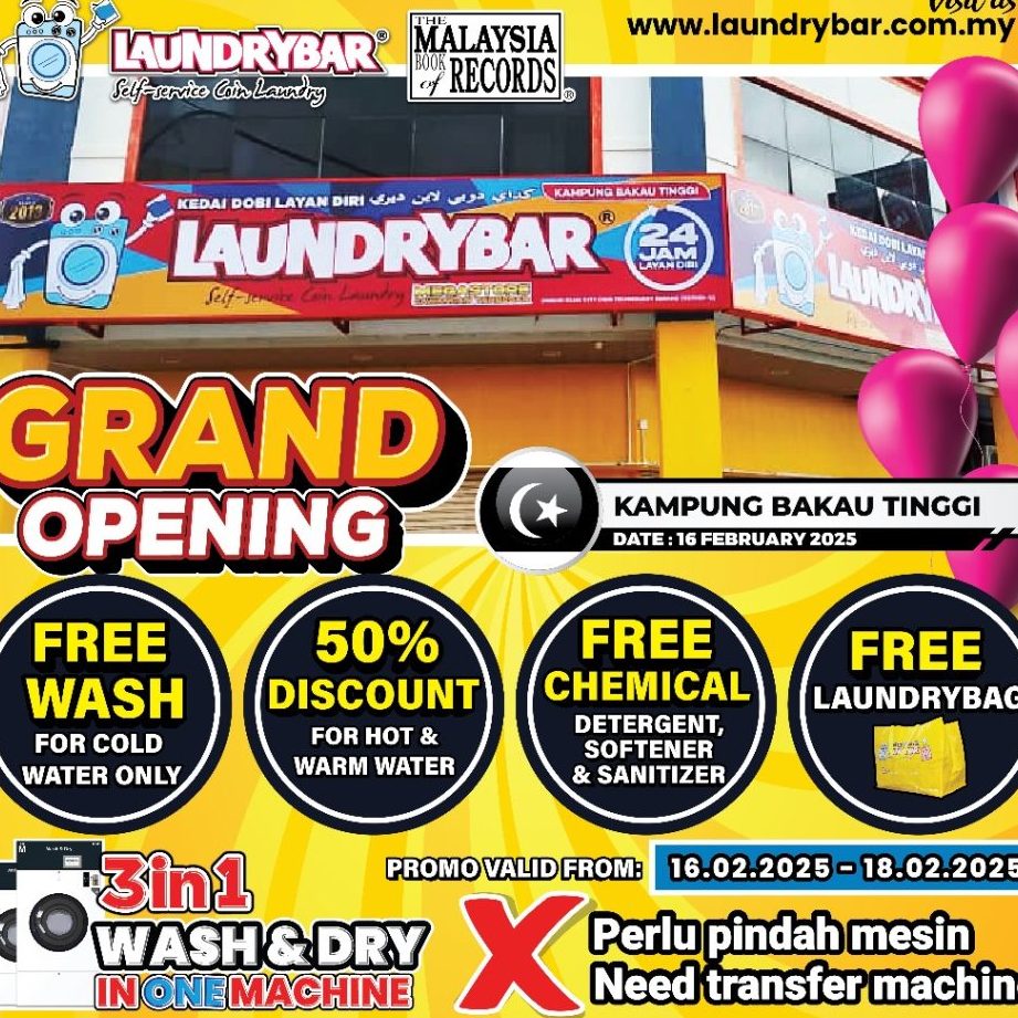 Laundry Bar di Kemaman, Malaysia: Destinasi Santai yang Unik dan Menarik 1 laundry bar di kemaman malaysia destinasi santai yang unik dan menarik