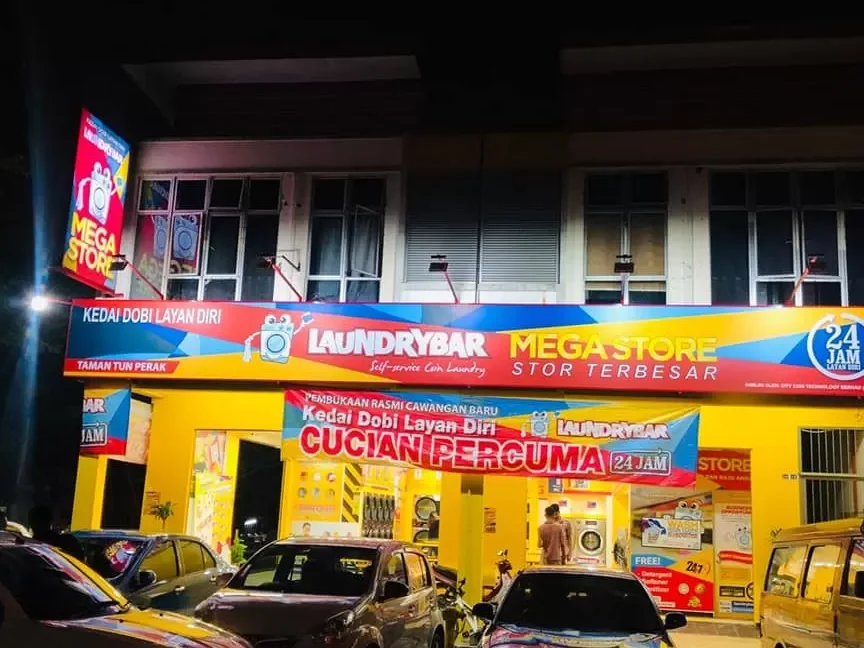 laundrybar mega store taman tun perak cheras