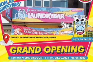 LaundryBar Modern Self Service Laundry Kangar Jaya, Perlis