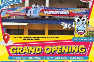 LaundryBar Modern Self Service Laundry Mega Store Selayang Baru