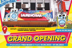 LaundryBar Modern Self Service Laundry Mega Store Taman Ehsan