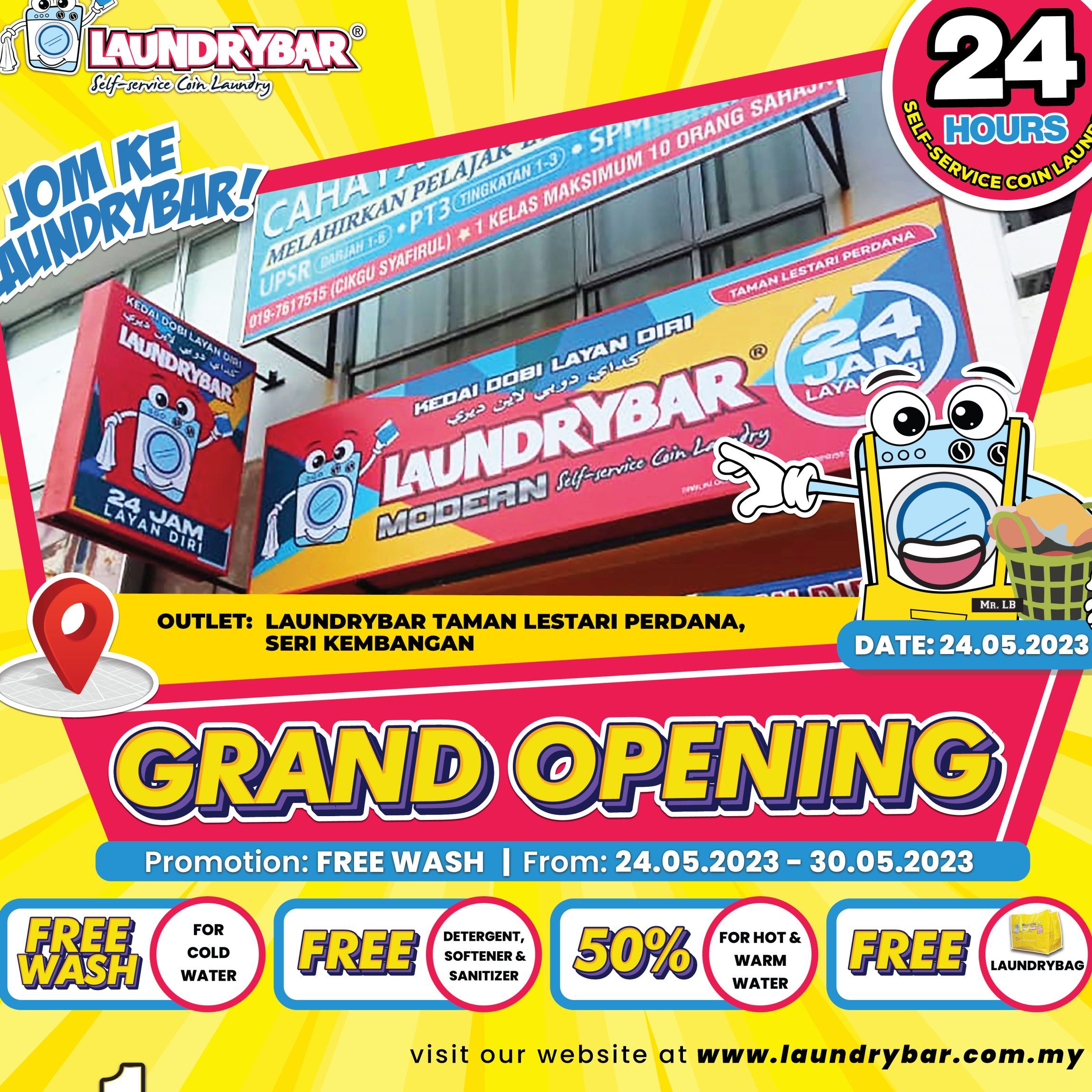 LaundryBar Modern Self Service Laundry Mega Store Taman Lestari Perdana, Seri Kembangan 1 laundrybar modern self service laundry mega store taman lestari perdana seri kembangan