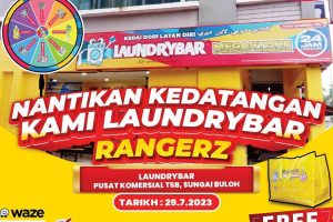 LaundryBar Pusat Komersial TSB Megastore
