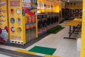 LaundryBar S-Mega Store, Jalan Brunei, Pudu, Kuala Lumpur – Self Service Laundry