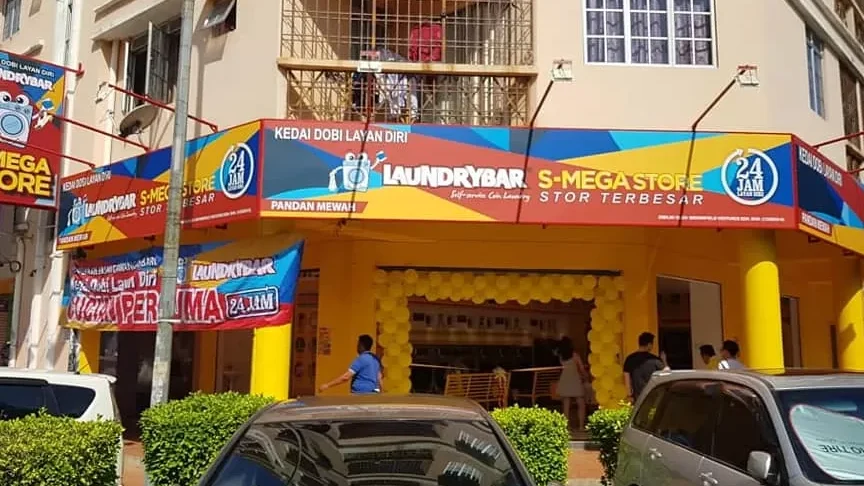 laundrybar s mega store pandan mewah