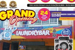 LaundryBar Self Servic KLIA Business Centre Quarters