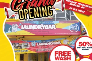 LaundryBar Self Service Laundry Bandar Pinggiran Subang (U5)