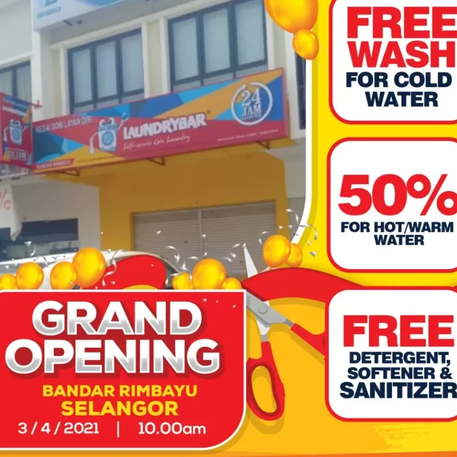 laundrybar self service laundry bandar rimbayu