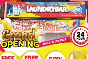 LaundryBar Self Service Laundry Dataran Templer, Bandar Baru Selayang