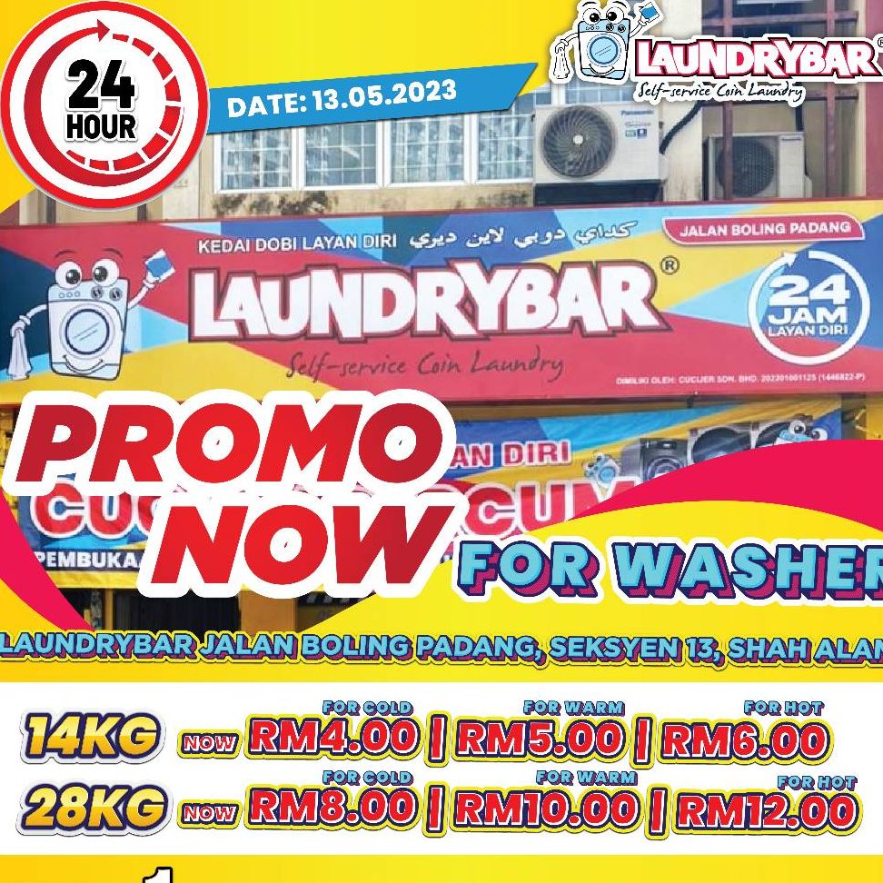 laundrybar self service laundry jalan boling padang