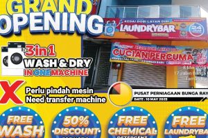 Laundrybar Self Service Laundry Jalan Bunga Raya Dungun
