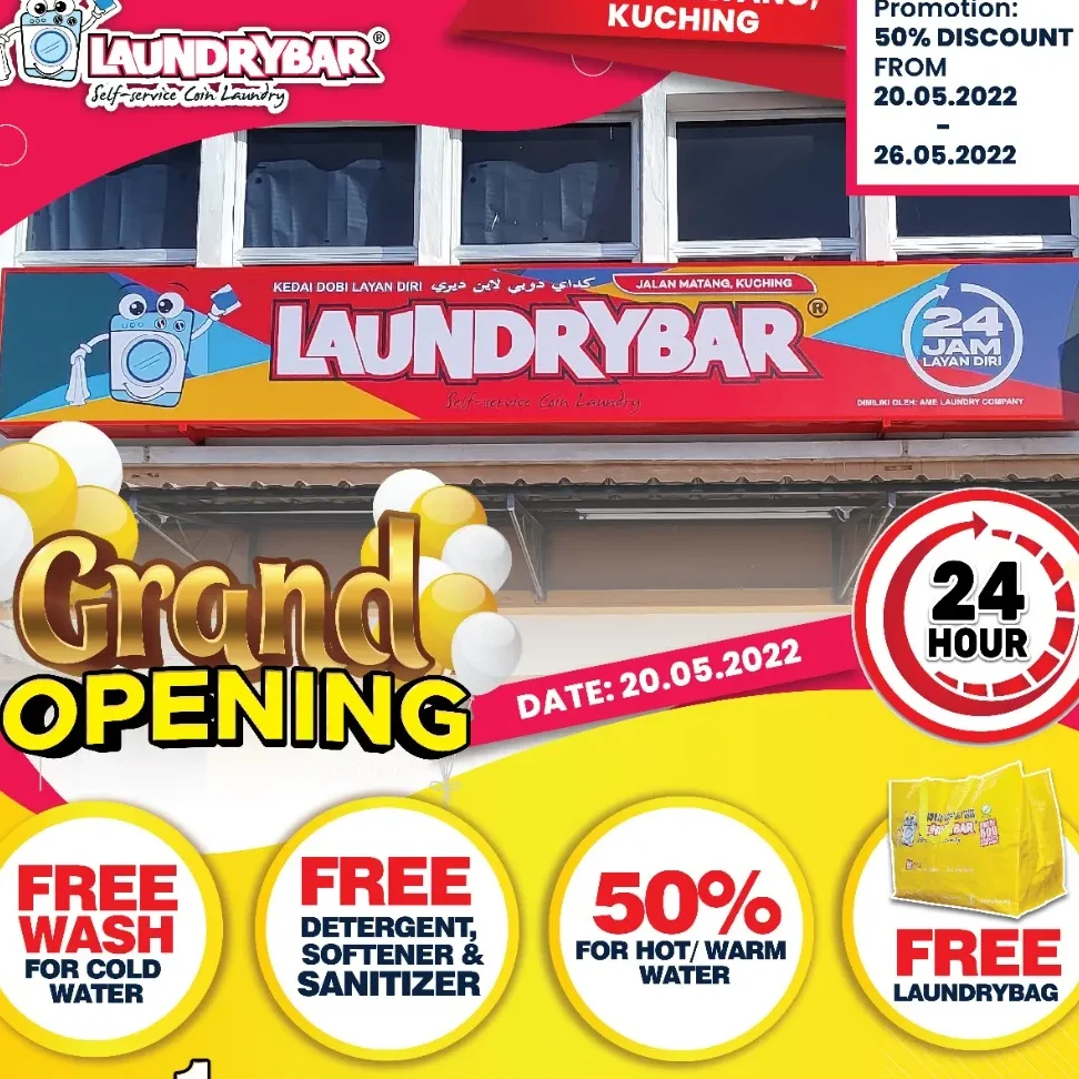 LaundryBar Self Service Laundry Jalan Matang, Kuching 1 laundrybar self service laundry jalan matang kuching