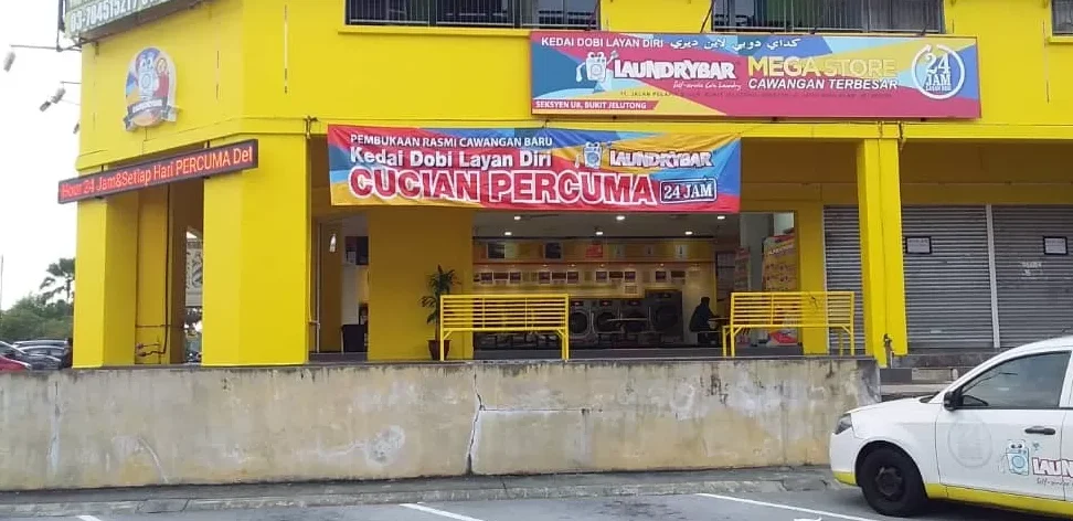 LaundryBar Self Service Laundry Mega Store Bukit Jelutong U8 1 laundrybar self service laundry mega store bukit jelutong u8