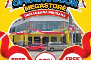 LaundryBar Self Service Laundry Mega Store Damansara Jaya