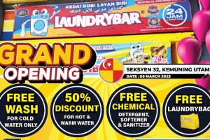 LaundryBar Self Service Laundry Mega Store Kemuning Utama