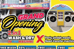 LaundryBar Self Service Laundry Mega Store Laundry Perniagaan Antara Gapi