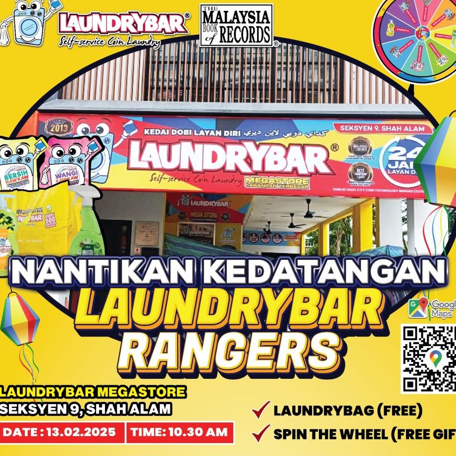 laundrybar self service laundry mega store seksyen 9 shah alam