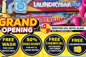 LaundryBar Self Service Laundry Mega Store Seksyen U13, Setia Alam