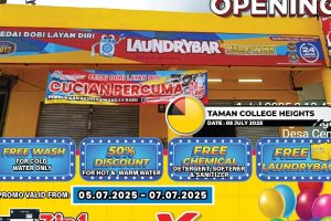 LaundryBar Self Service Laundry Mega Store Taman College Heights
