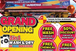 LaundryBar Self Service Laundry Mega Store Taman Putra Budiman
