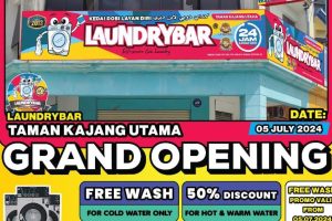 LaundryBar Self Service Laundry Megastore Taman Kajang Utama