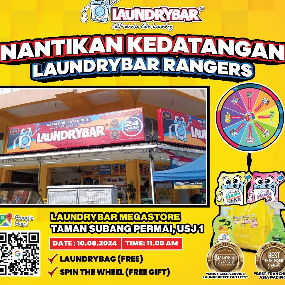 LaundryBar Self Service Laundry Megastore Taman Subang Permai, USJ 1 1 laundrybar self service laundry megastore taman subang permai usj 1