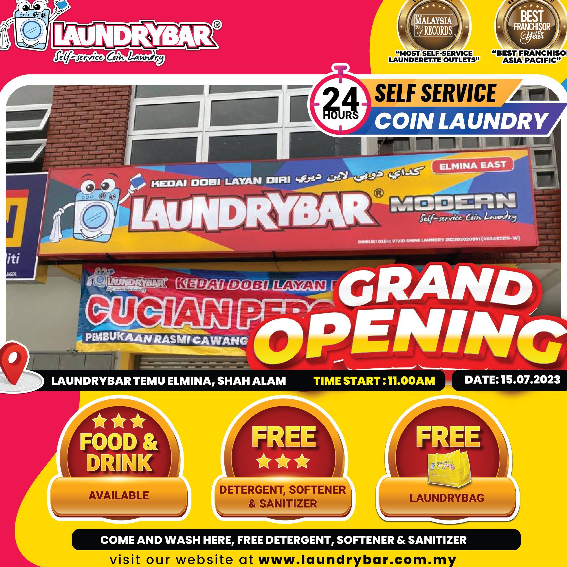 LaundryBar Self Service Laundry Modern Elmina East 1 laundrybar self service laundry modern elmina east