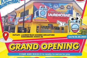 LaundryBar Self Service Laundry Modern Mega Store Damansara Damai 3
