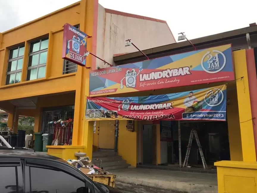 laundrybar self service laundry pusat bandar putra permai