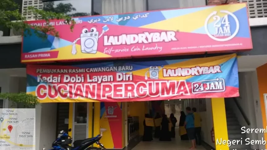 LaundryBar Self Service Laundry Rasah Prima 1 laundrybar self service laundry rasah prima