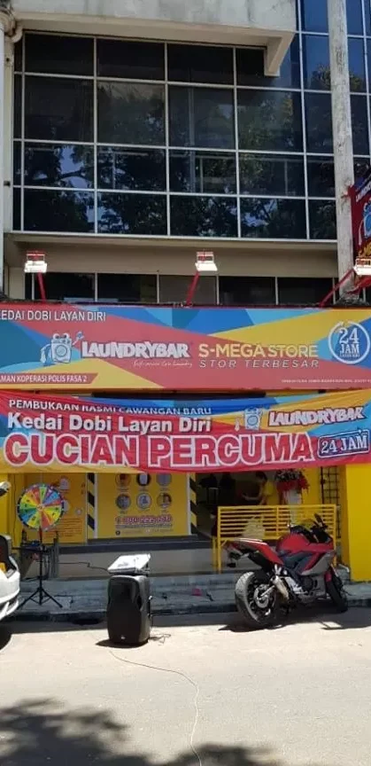 LaundryBar Self Service Laundry S-Mega Store Taman Koperasi Polis 2 1 laundrybar self service laundry s mega store taman koperasi polis 2