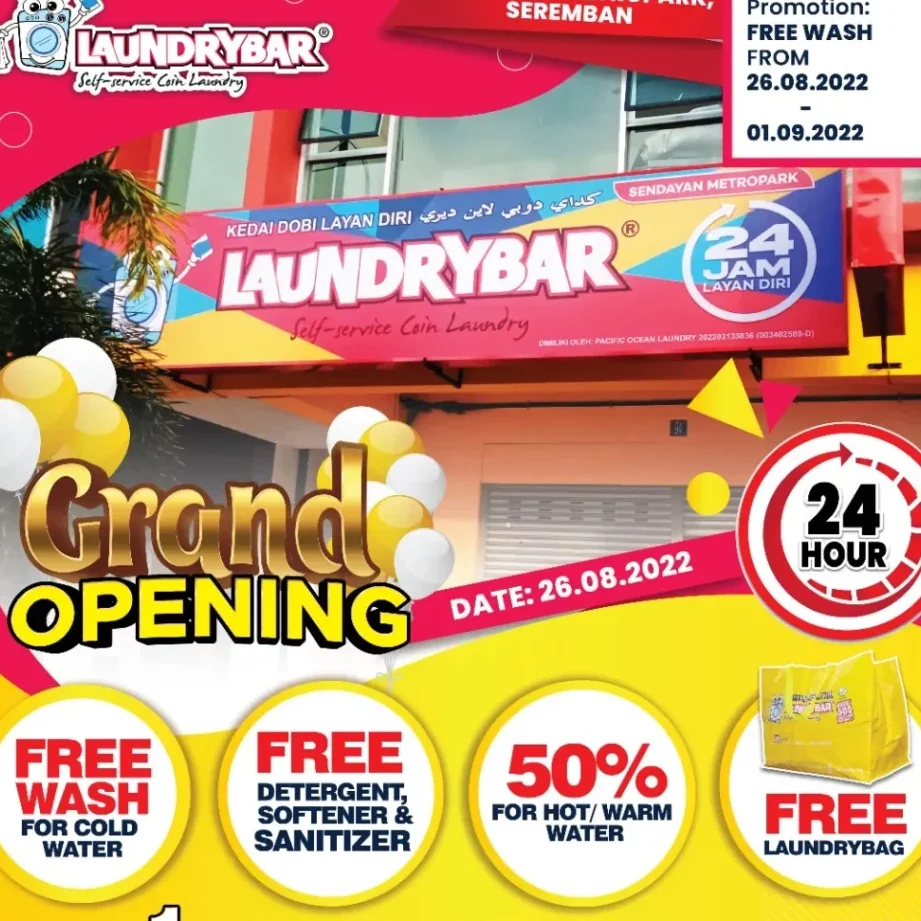 LaundryBar Self Service Laundry Sendayan Metropark 1 laundrybar self service laundry sendayan metropark