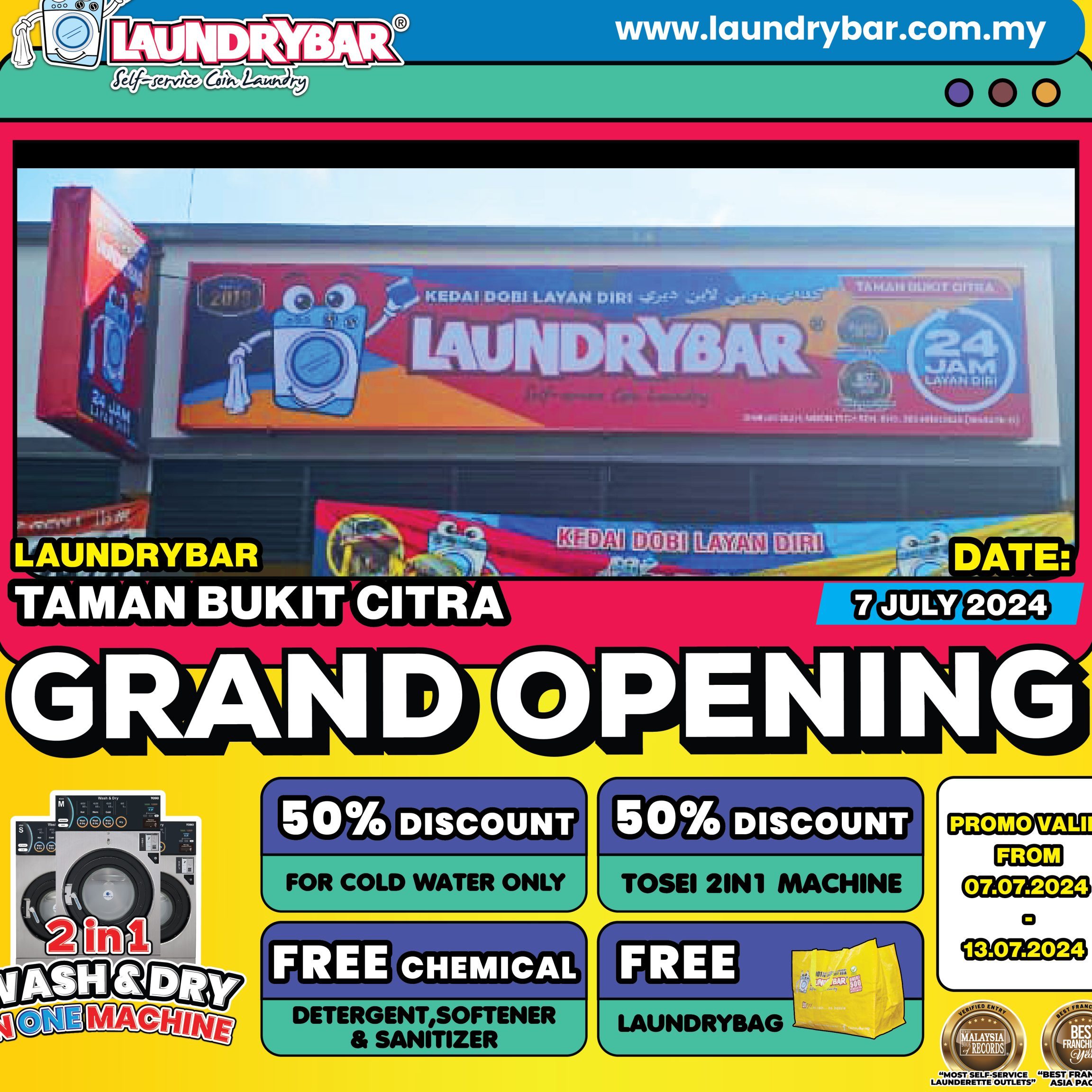 LaundryBar Self Service Laundry Taman Bukit Citra 1 laundrybar self service laundry taman bukit citra