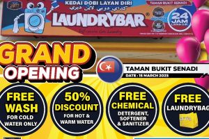 LaundryBar Self Service Laundry Taman Bukit Senadi