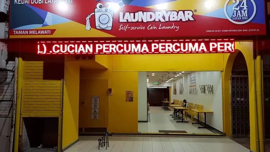 laundrybar self service laundry taman melati 1