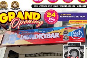 LaundryBar Self Service Laundry Taman Meru 2B, Ipoh