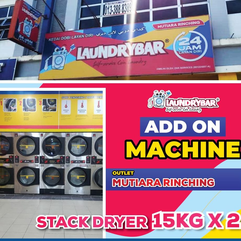 LaundryBar Self Service Laundry Taman Mutiara Rinching 1 laundrybar self service laundry taman mutiara rinching