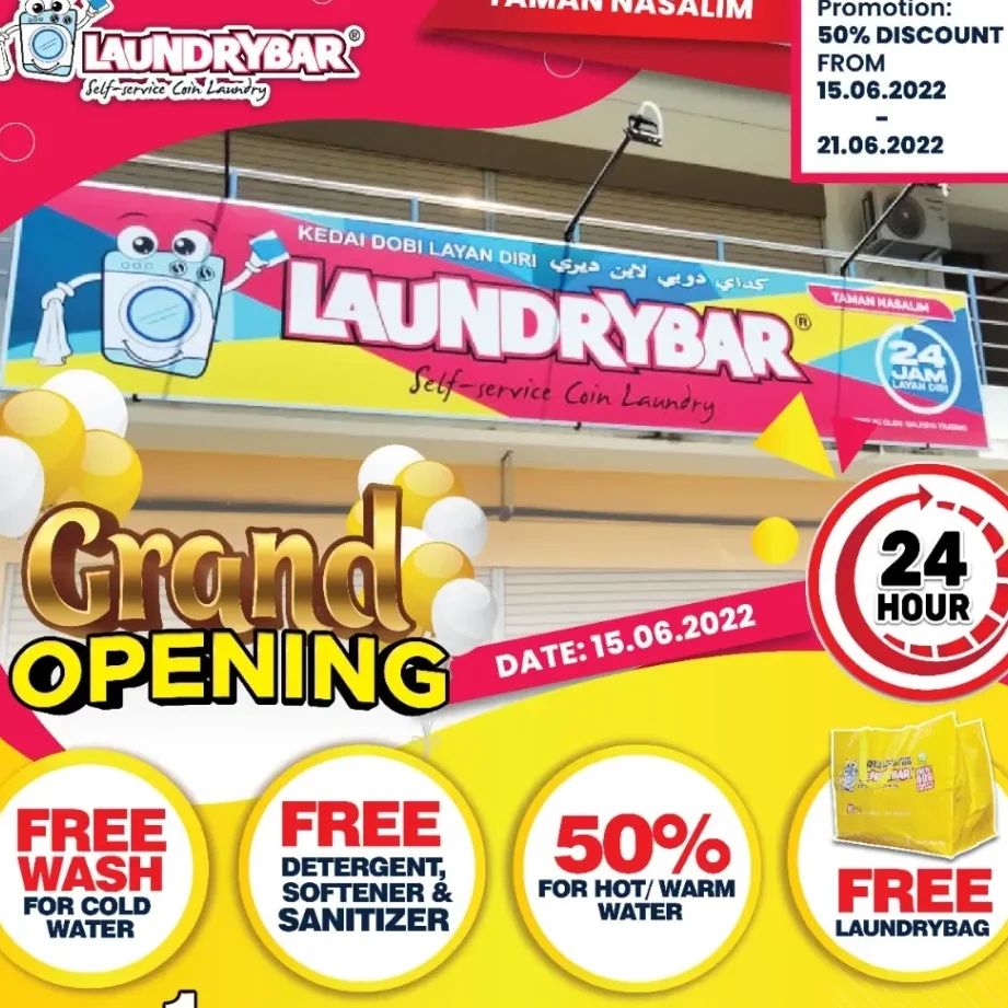 laundrybar self service laundry taman nasalim sandakan