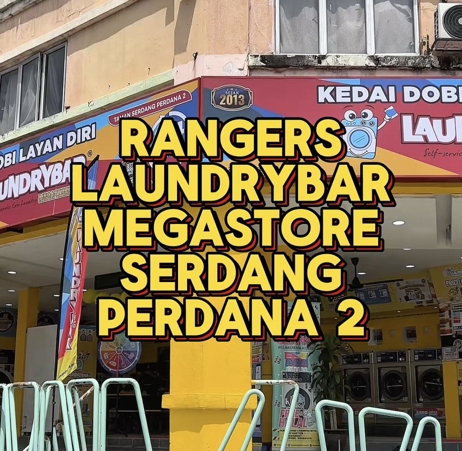 laundrybar self service laundry taman serdang perdana